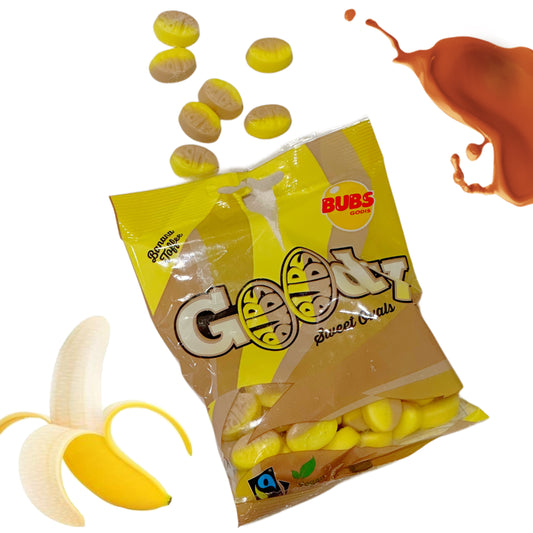 Swedish Candy- Banana + Caramel Mini BUBS