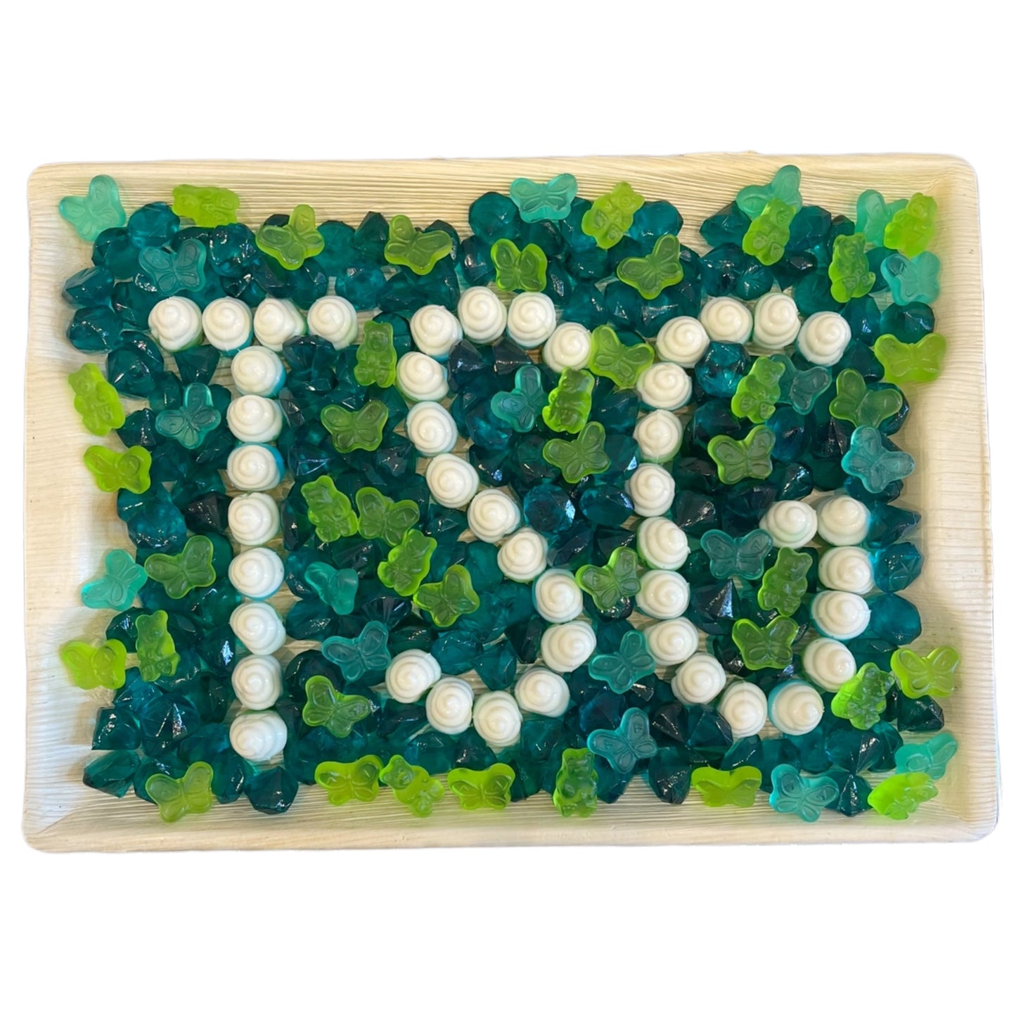 Candy Letter and Number Trays