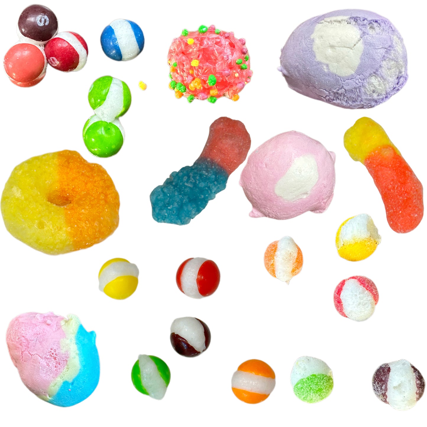 Freeze Dried Peach Rings