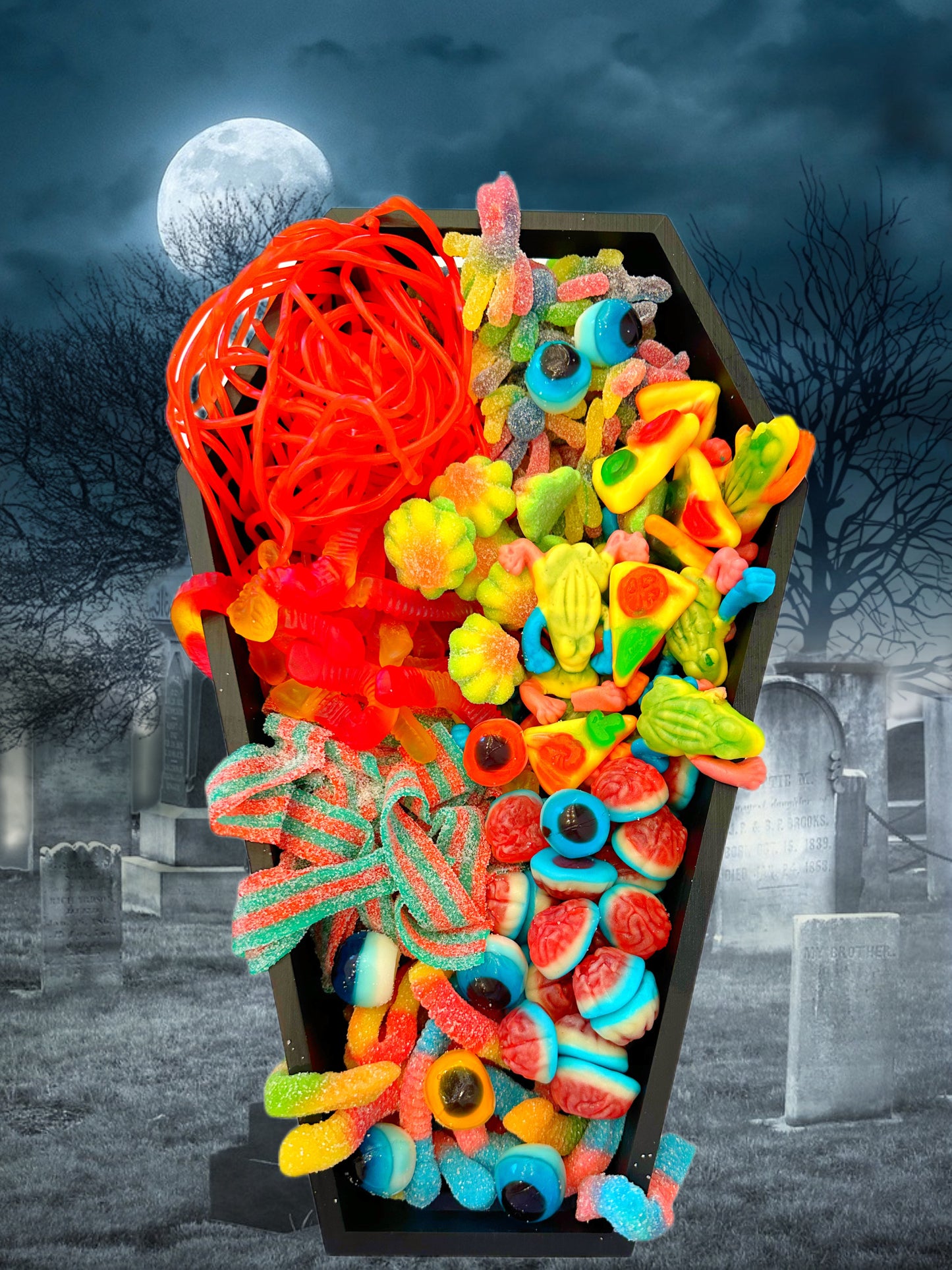 Spooky and Sweet Coffin